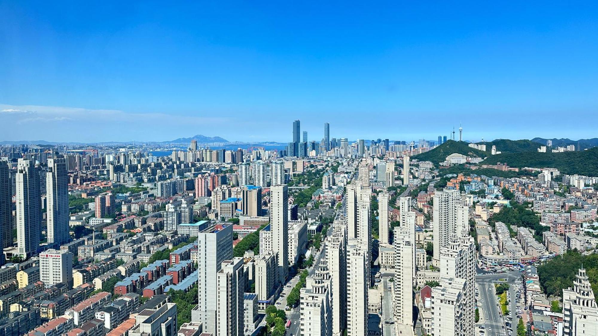 Crowne Plaza Dalian Xinghai By Ihg Esterno foto
